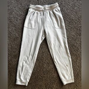 Rae Dunn Cream Cropped Pants